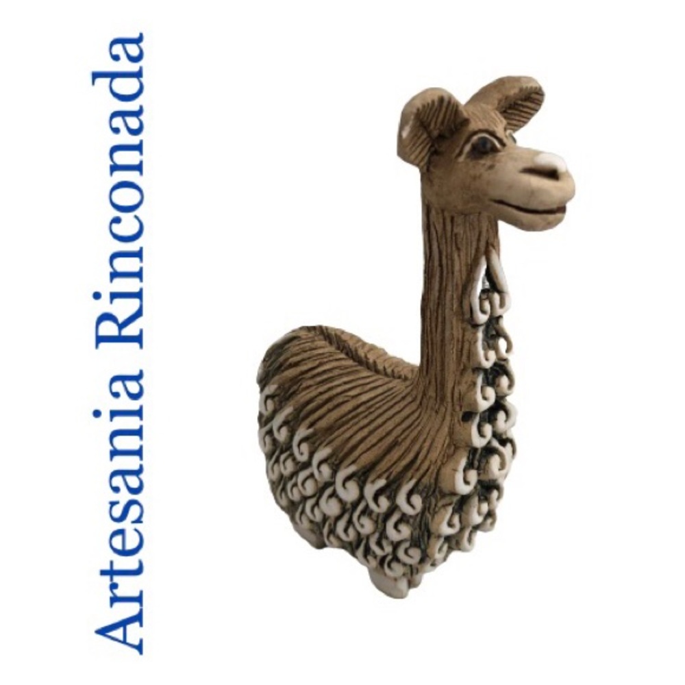 Artesania Rinconada Ceramic Vicuna Alpaca Llama